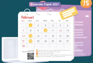 Kalender Pajak Bulan Februari 2021