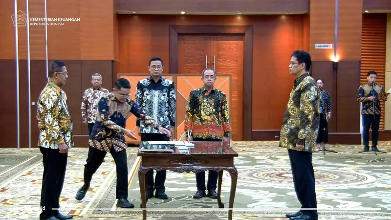 Menteri Keuangan Lantik 43 Pejabat Pimpinan Tinggi Pratama di Lingkungan Kemenkeu