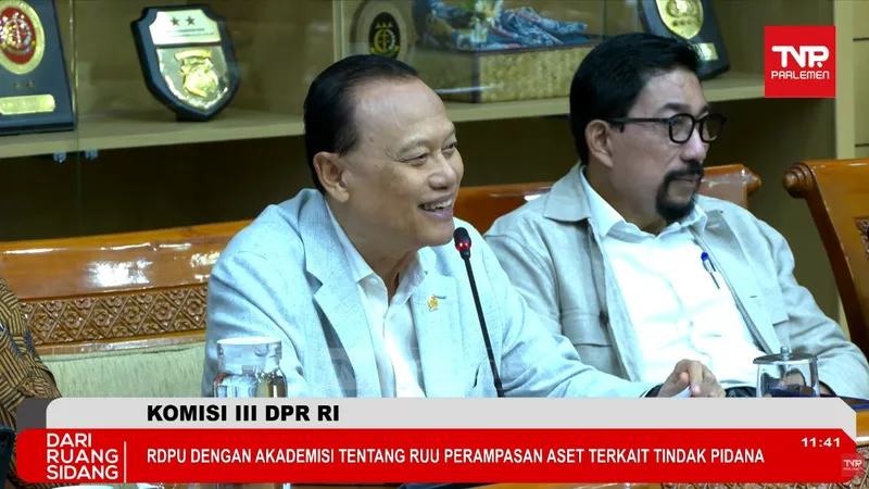 DPR Pertimbangkan Lembaga Khusus Kelola Aset Sitaan dan Rampasan Negara