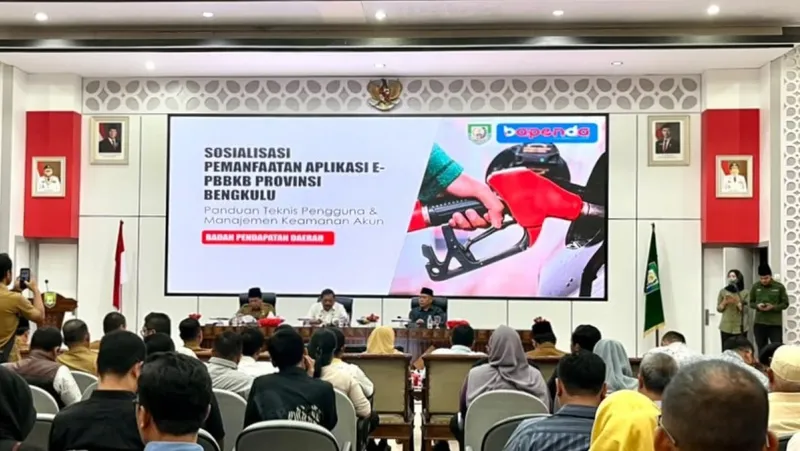 Pemprov Bengkulu Terapkan E-PBBKB, Pelaporan Pajak BBM Kini Dilakukan secara Real-Time